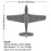 EFL02650 P-51D Mustang 1.0m BNF Basic with AS3X+ and SAFE Select