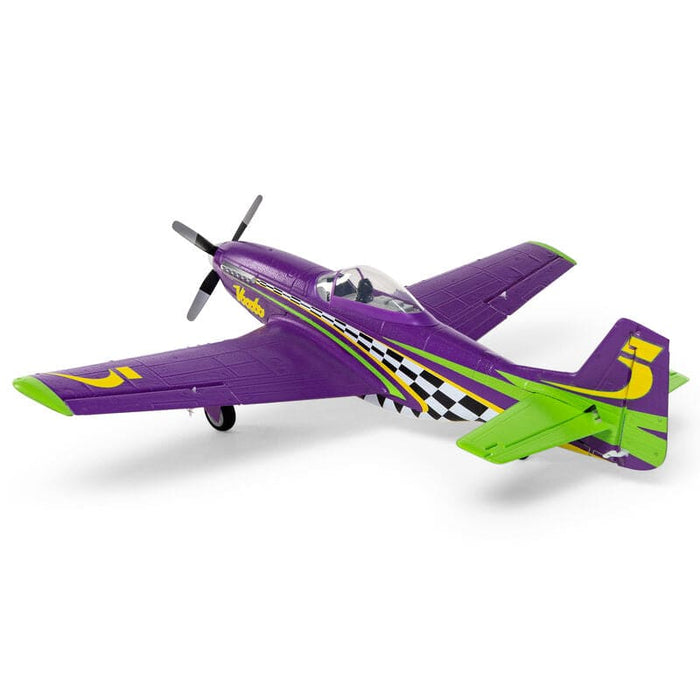 EFLU4350 UMX P-51D Voodoo BNF Basic with AS3X and SAFE Select