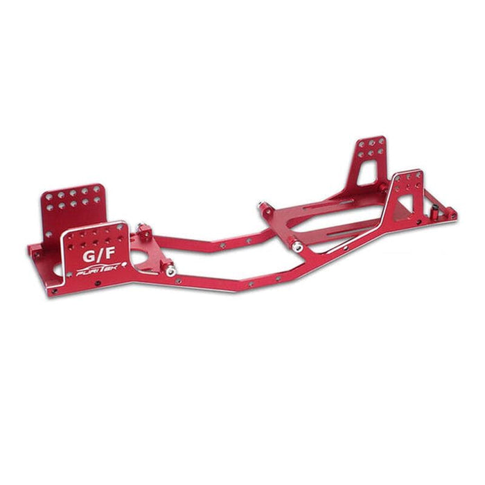 FRU2132 Akashi Aluminum Frame, Red: Kyosho Mini-Z 4X4