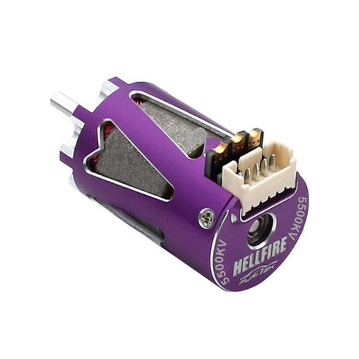 FRU2199 Hellfire 1410 5500Kv Sensored Brushless Motor, Purple