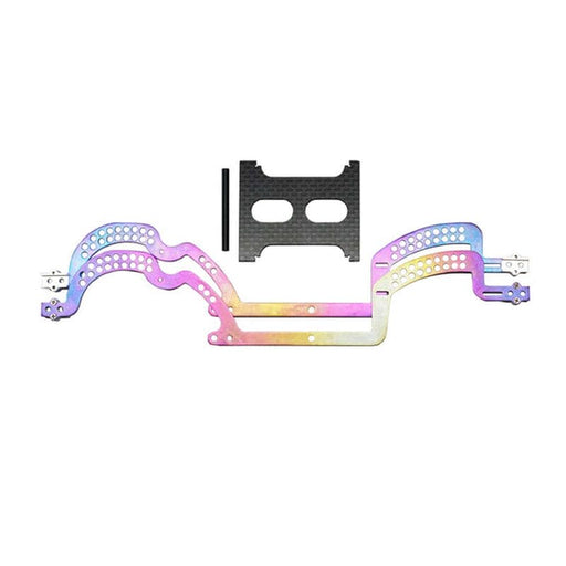 FRU2286 Grasshopper Titanium Frame Kit, Rainbow: TRX-4M