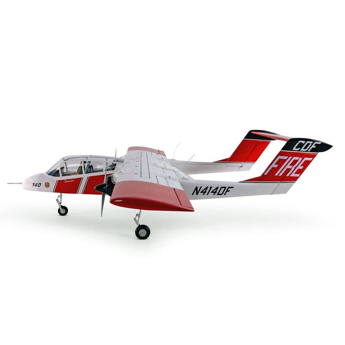 HAN5055CEP OV-10 Bronco 20cc ARF with Landing Gear Set, Spektrum Avian Motors and ESCs Combo