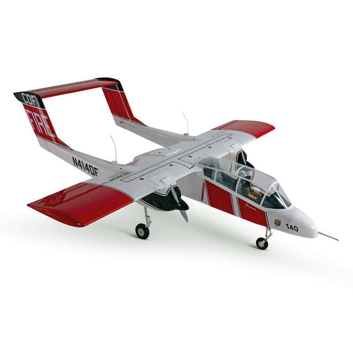 HAN5055CEP OV-10 Bronco 20cc ARF with Landing Gear Set, Spektrum Avian Motors and ESCs Combo