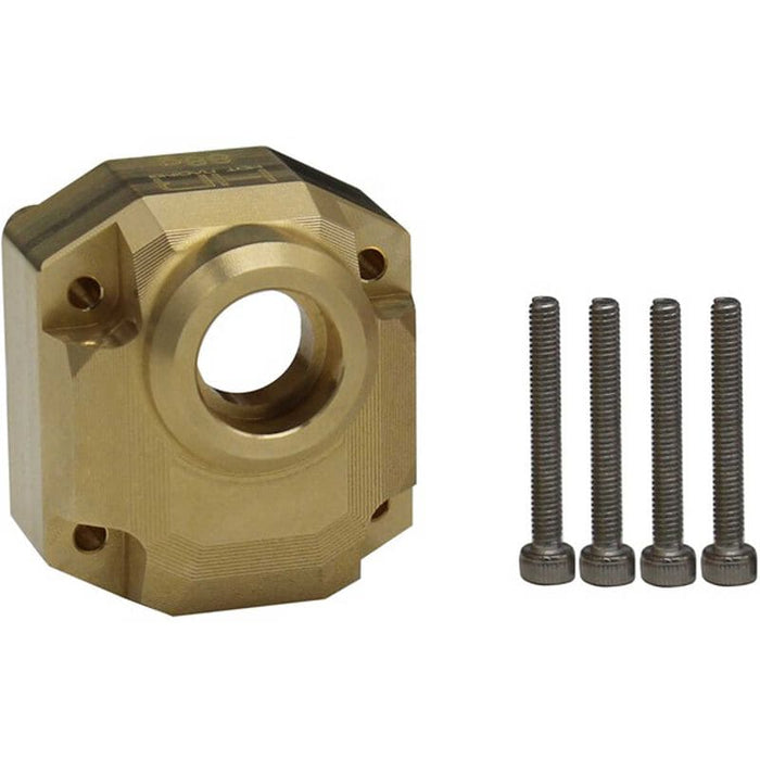 HRAAUTB12CH	 Brass 88g Currie F9 Portal Axle 3rd Member: Axial UTB