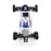 LOS00007T2 1/24 Micro-B 2WD Buggy RTR, Silver(FOR A EXTRA BATTERY PLEASE ORDER SPMX-1090)