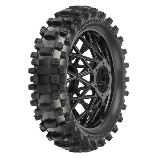 PRO1023010 1/4 Dunlop Geomax MX33 CR4 Rear Tire MTD Black: Promoto-MX