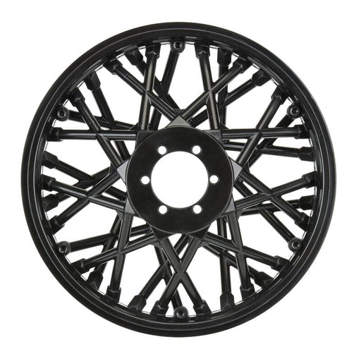 PRO283303 1/4 Bullyspoke V2 Bead Rear Wheel Black: Promoto-MX