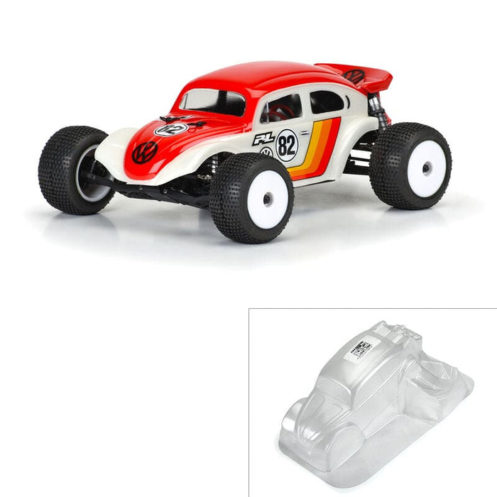 PRO363300 1/18 Volkswagen Baja Bug Clear Body: Mini-T 2.0