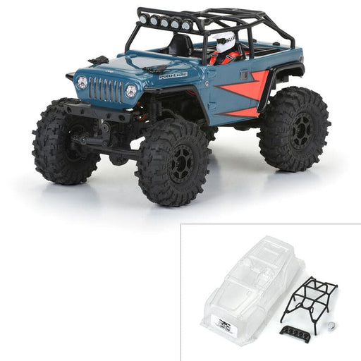 PRO366400 1/24 2004 Jeep LJ Clear Body/Trail Cage: SCX24