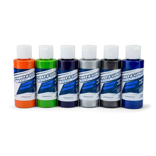 PRO632301 Pro-Line RC Body Paint Secondary Color Set (6 Pack)