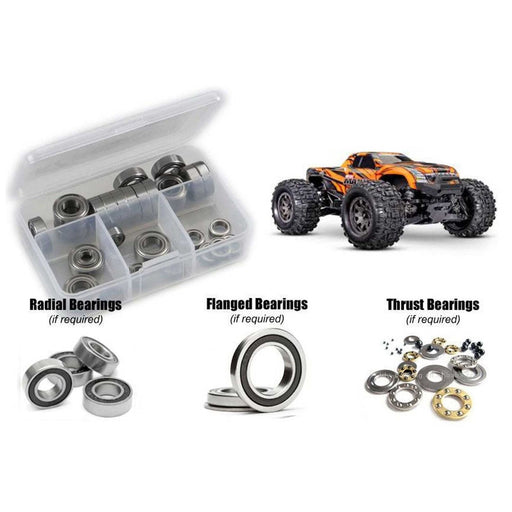 RCZTRA138R Traxxas Mini Maxx 2s 1/10th (#107154-1) Rubber Shielded Bearing Kit