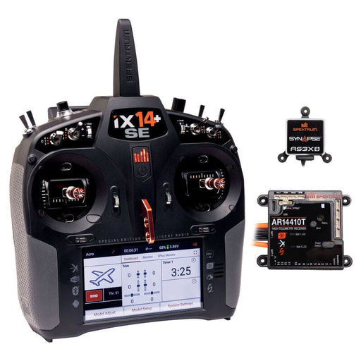 SPMR14020C2 iX14+ Special Edition Transmitter with 14-Channel PowerSafe Receiver and Synapse Combo