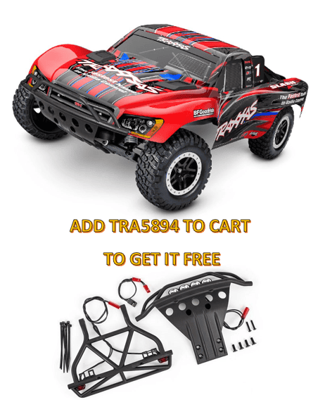 TRA58134-4RED Traxxas Slash 1/10 Brushless BL-2s ESC 2WD Short Course Truck  RTR - Red **SOLD SEPARATELY AND REQUIRED QUCK CHARGER &LONG RUN TIME 