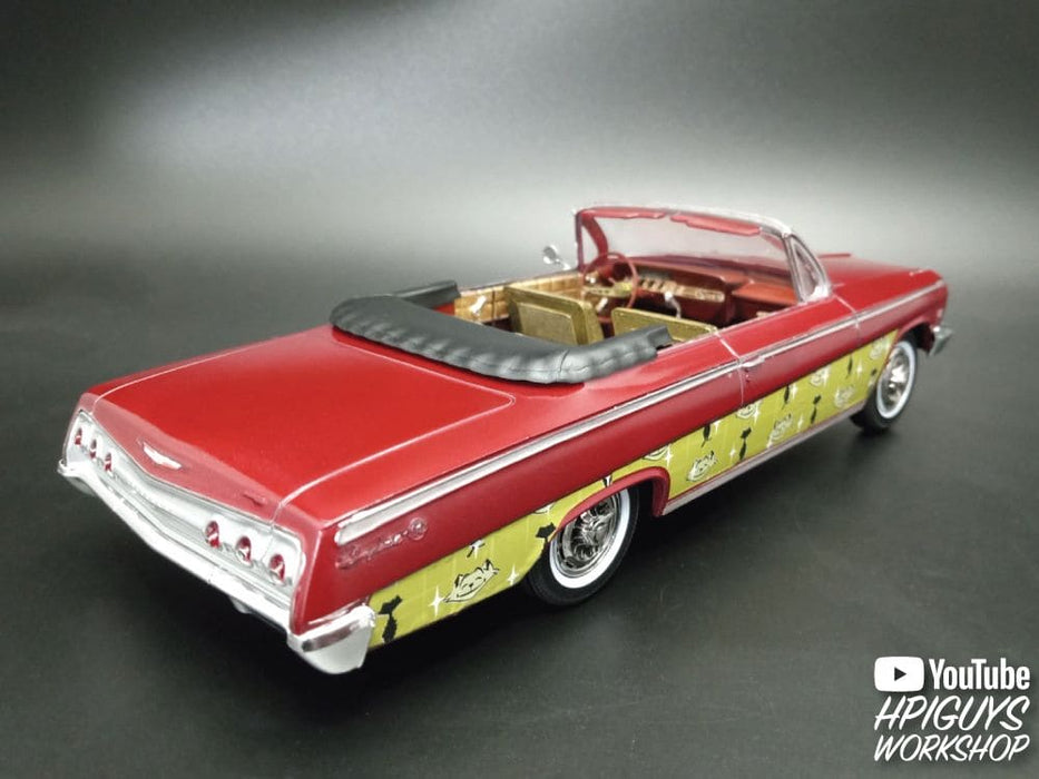 AMT1355M 12 AMT 1 25 1962 Chevy Impala Convertible Model Kit Level 2