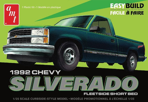 AMT1408M/12 AMT 1/25 1992 Silverado Shortbed Fleetside Pickup Model Level 2