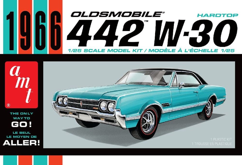 AMT1432M/12 AMT 1/25 1966 Olds 442 Hardtop Model Kit