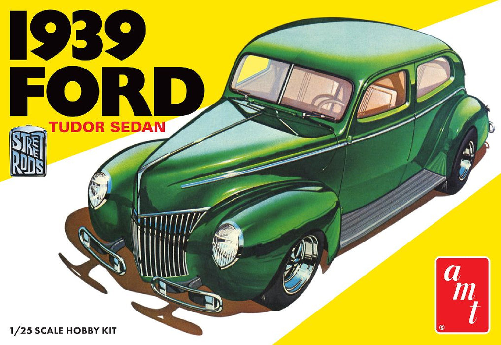 AMT1434/12 AMT 1/25 1939 Ford Sedan Street Rod Series Model Kit