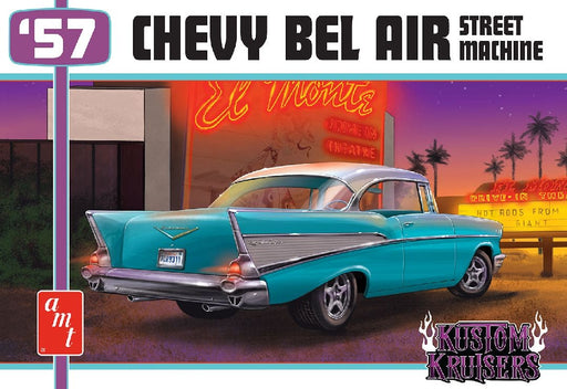 AMT1460M/12 AMT 1/25 1957 Chevy Bel Air Street Machine Model Kit (Level 2)