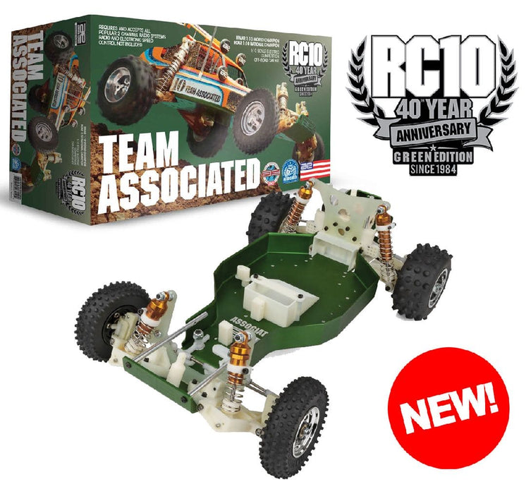 ASC6010 Team Associated 1/10 RC10 Green Masters 60th 2wd Kit