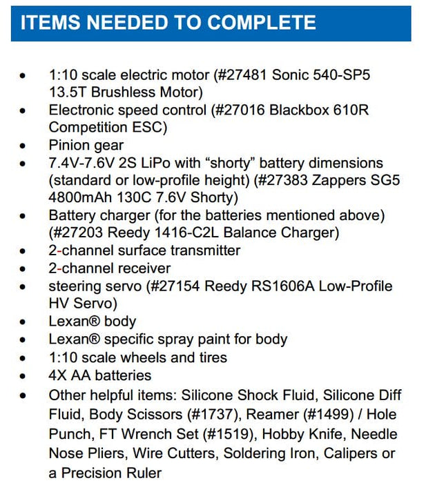 ASC70032 Team Associated 1/10 SR10M Dirt Oval Team Kit