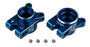 ASC92473 Team Associated RC10B7 FT Rear Hub Set, HRC, blue