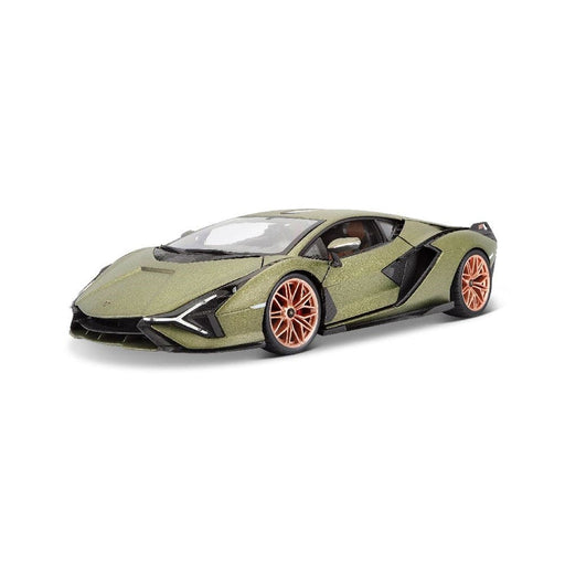 BUR18-11046 Bburago 1/18 Lamborghini Si?n FKP37 (Metallic Matte Green)