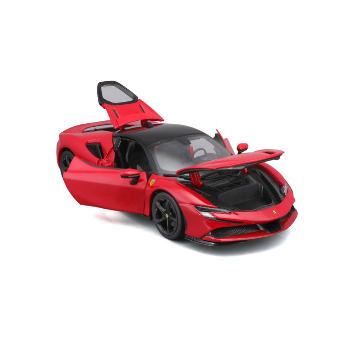 BUR18-16015 Bburago 1/18 R&P Ferrari SF90 Stradale (Red)