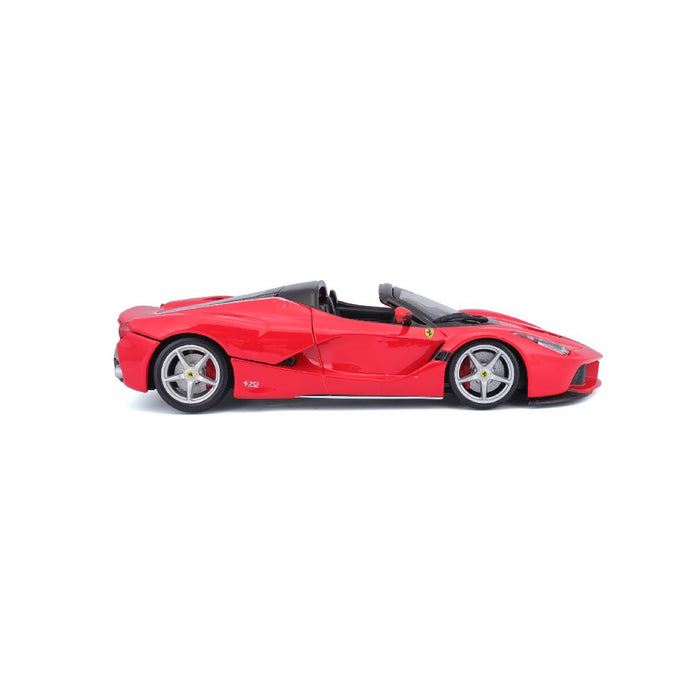 BUR18-26022 Bburago 1/24 R&P Ferrari LaFerrari Aperta (Red)