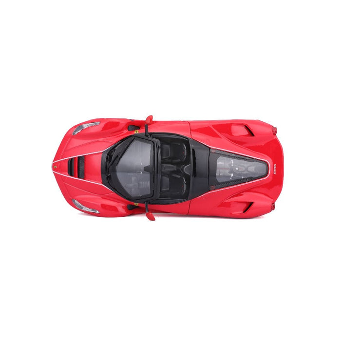 BUR18-26022 Bburago 1/24 R&P Ferrari LaFerrari Aperta (Red)