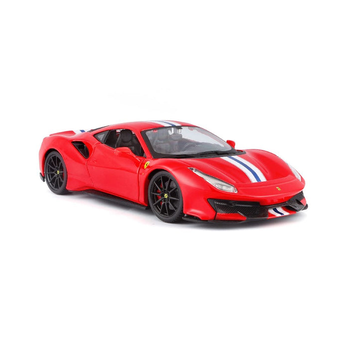 BUR18-26026 Bburago 1/24 R&P Ferrari 488 Pista (Red)