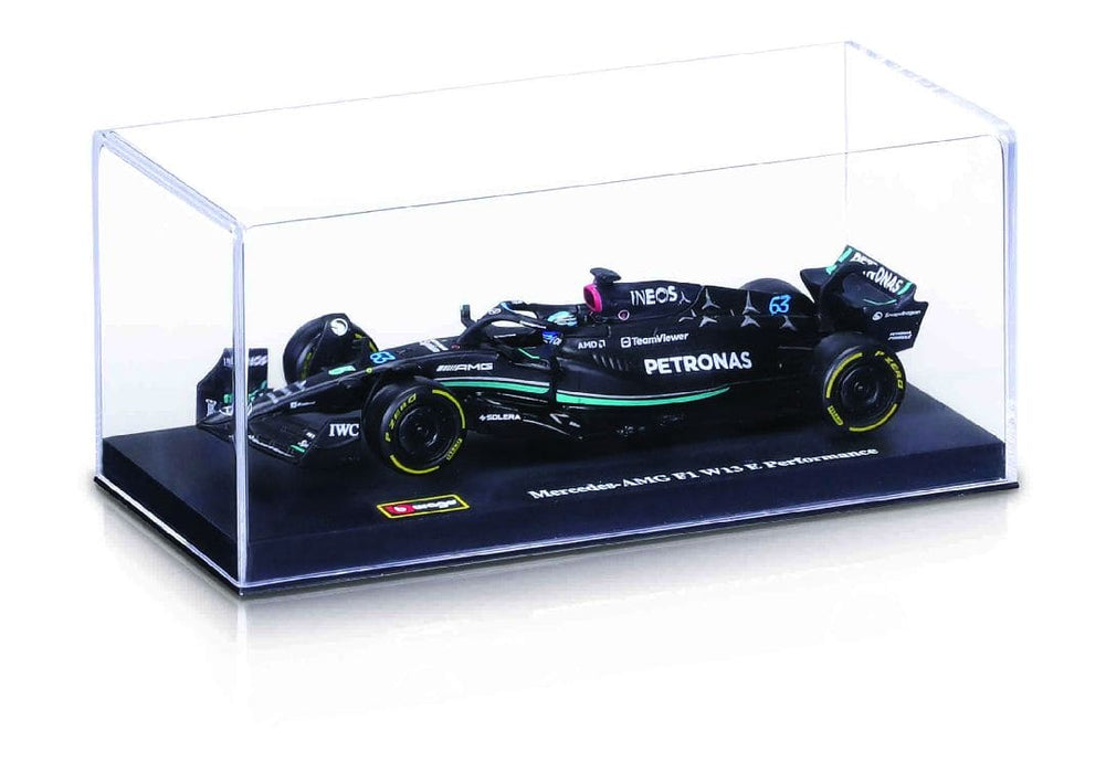 BUR18-38081-2 Bburago 1/43 Mercedes-AMG W14 (2023) w/ driver (Russell #63)