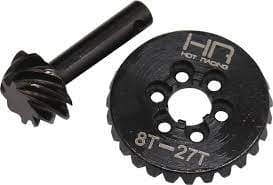 HRASCXT9278 Heavy-Duty Steel Bevel Gear Set SCX-10 II