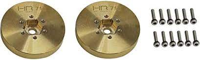 HRAEDR10BLH Heavy Brass Wheel Hub with Hex, 71g: Element Enduro