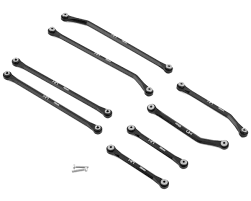 HRASXTF133HFG01 Aluminum High Clearance 4-Link Set: AXIAL LWB SCX24 (153.7mm)