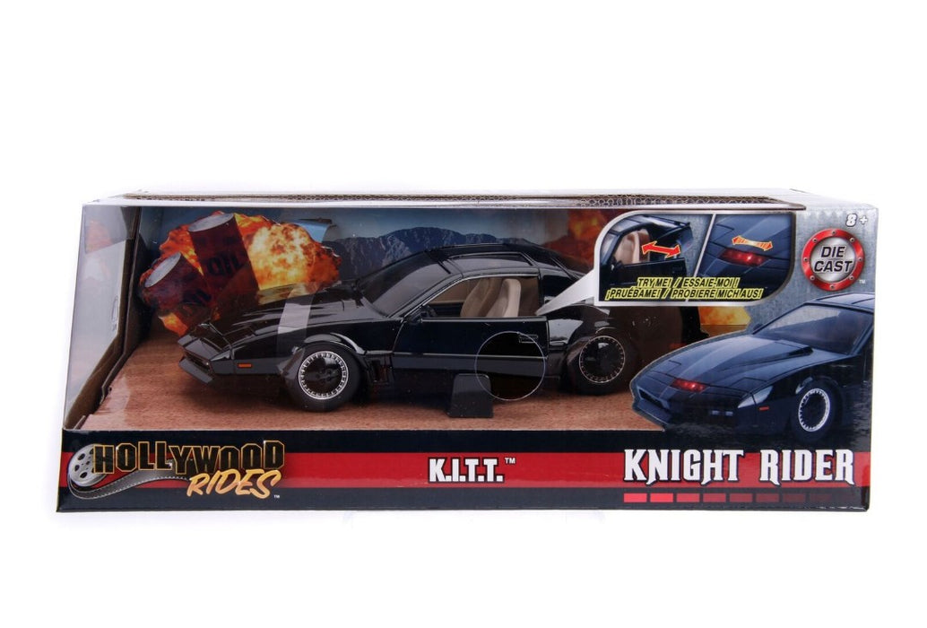 JAD30086 Jada 1/24 "Hollywood Rides" Knight Rider K.I.T.T. with lights