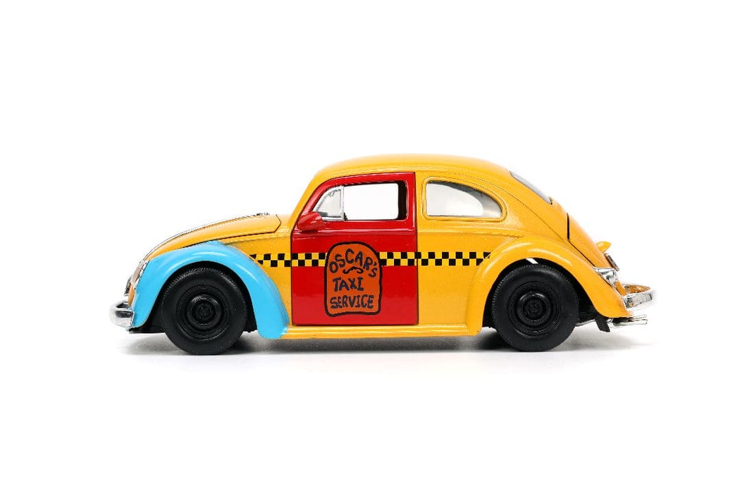 JAD32801 Jada 1/24 "Hollywood Rides" Sesame Street 1959 VW Beetle with Oscar