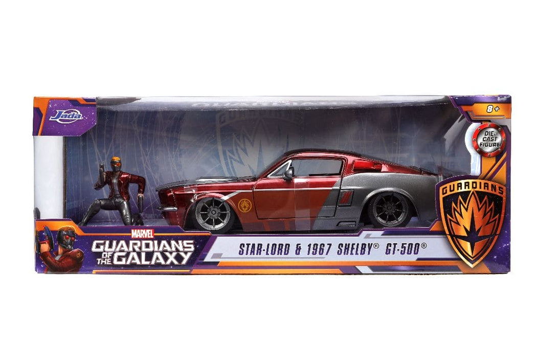 JAD32915 Jada 1/24 "Hollywood Rides" Marvel - 1967 Ford Shelby GT500 with Star-Lord