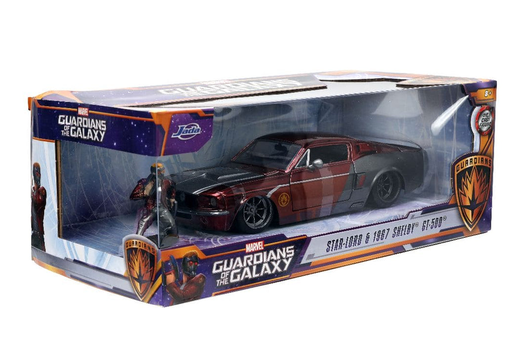 JAD32915 Jada 1/24 "Hollywood Rides" Marvel - 1967 Ford Shelby GT500 with Star-Lord