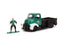 JAD33093 Jada 1/32 "Hollywood Rides" DC Comics 1952 Chevy COE Pickup w/Green Lantern