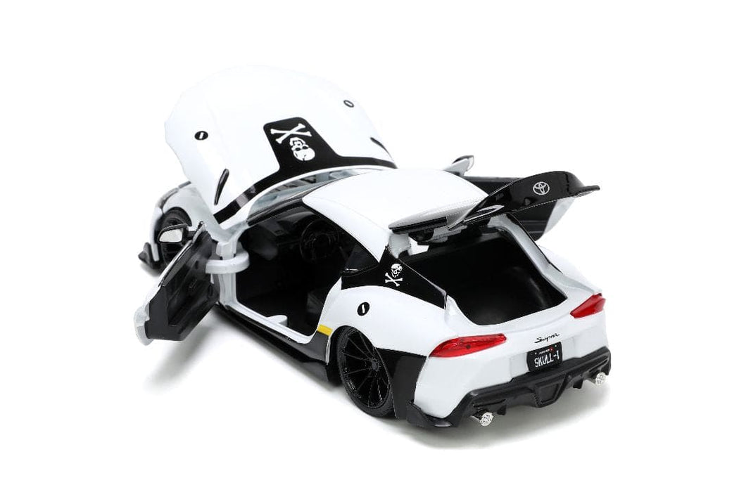 JAD33682 Jada 1/24 "Hollywood Rides" Robotech 2020 Toyota Supra with Roy Fokker