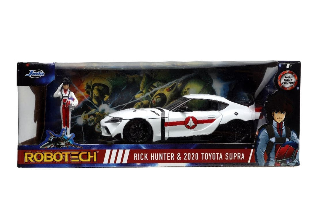 JAD33685 Jada 1/24 "Hollywood Rides" Robotech 2020 Toyota Supra with Rick Hunter