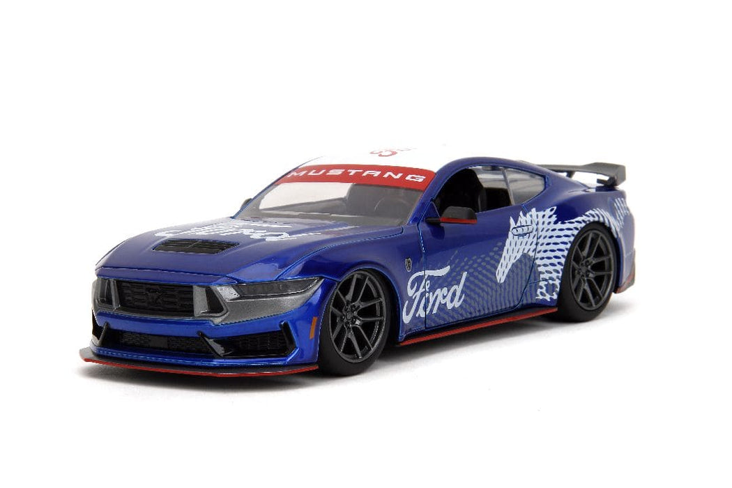 JAD35419 Jada 1/24 "BIGTIME Muscle" 2024 Mustang Dark Horse - Candy Blue