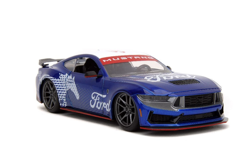 JAD35419 Jada 1/24 "BIGTIME Muscle" 2024 Mustang Dark Horse - Candy Blue