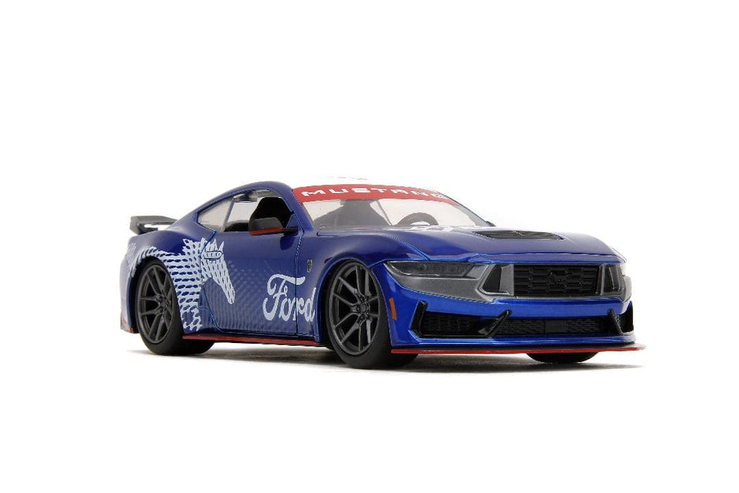 JAD35419 Jada 1/24 "BIGTIME Muscle" 2024 Mustang Dark Horse - Candy Blue