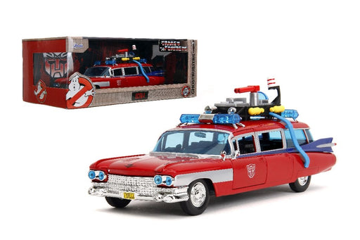 JAD35466 Jada 1/24 Mashup - Ghostbusters - ECTO-1 (G1 Optimus Prime)