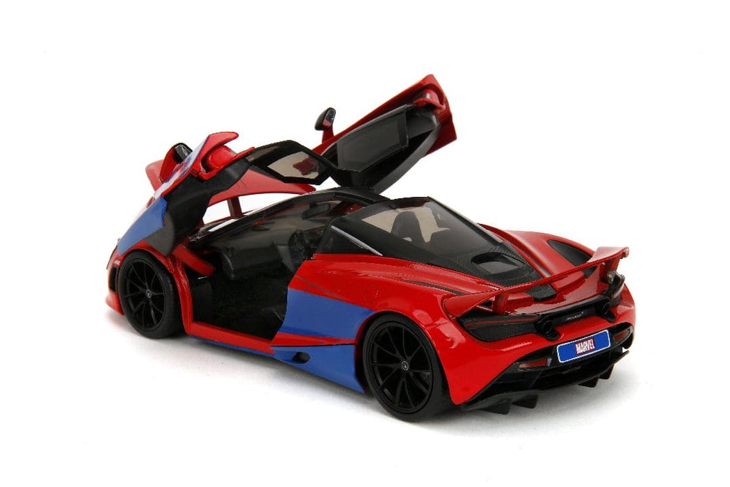 JAD35764 Jada 1/24 "Hollywood Rides" - Marvel McLaren 720S w/ Spider-Man