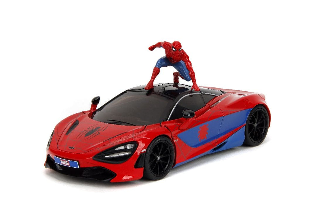 JAD35764 Jada 1/24 "Hollywood Rides" - Marvel McLaren 720S w/ Spider-Man