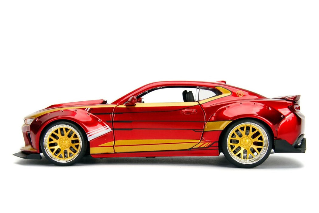 JAD99724 Jada 1/24 "Hollywood Rides" 2016 Chevy Camaro SS w/ Ironman