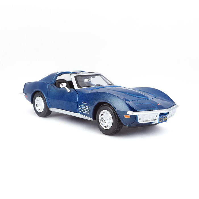 MAI31202 Maisto 1/24 SE 1970 Chevrolet Corvette (Metallic Blue)