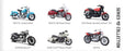 MAI31360-40 Maisto 1/18 H-D Motorcycles, Series 40 (12 Pack)